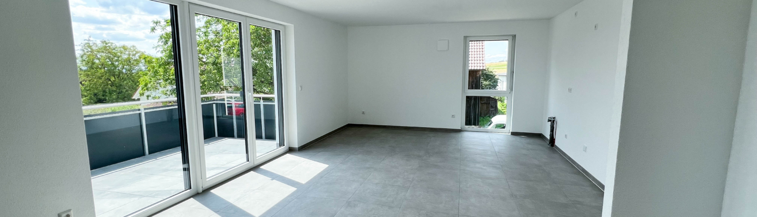 Neudenau Wohnung Ess- und Wohnzimmer
